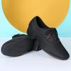 Men's Breathable Mesh Dance Shoes with Soft Rubber Sole