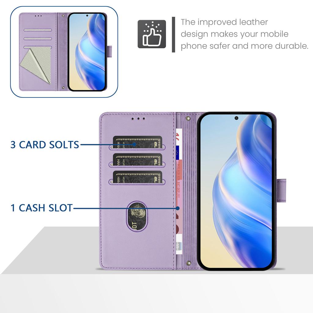 Кожаный чехол-кошелек, прочный держатель для карт с блокировкой RFID, противоударный защитный чехол-книжка с подставкой для Samsung XCover 4/4S XCover5 XCover6 Pro XCover7