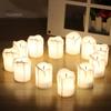 Puntos Party Decor 5Pcs/10pcs Simulation LED Flameless Electronic Candle Table Light