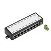 8 Channel POE Power Supply Module POE Injector Ethernet Adapter for  IP Camera 802.3af Device