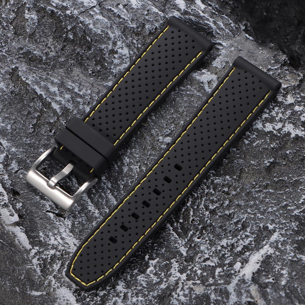 20 мм 22 мм Дайверский ремешок для Omega для Seiko для Samsung Мужской Женский Резиновый Мягкий Силиконовый Спортивный Браслет для Rolex Часовой Ремешок Инструменты