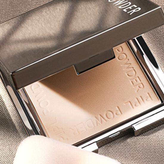 Yousheng 10 г/Коробка Прессованная пудра Легкая Освежающая Изысканная Финишная Рассыпчатая пудра для Косметики