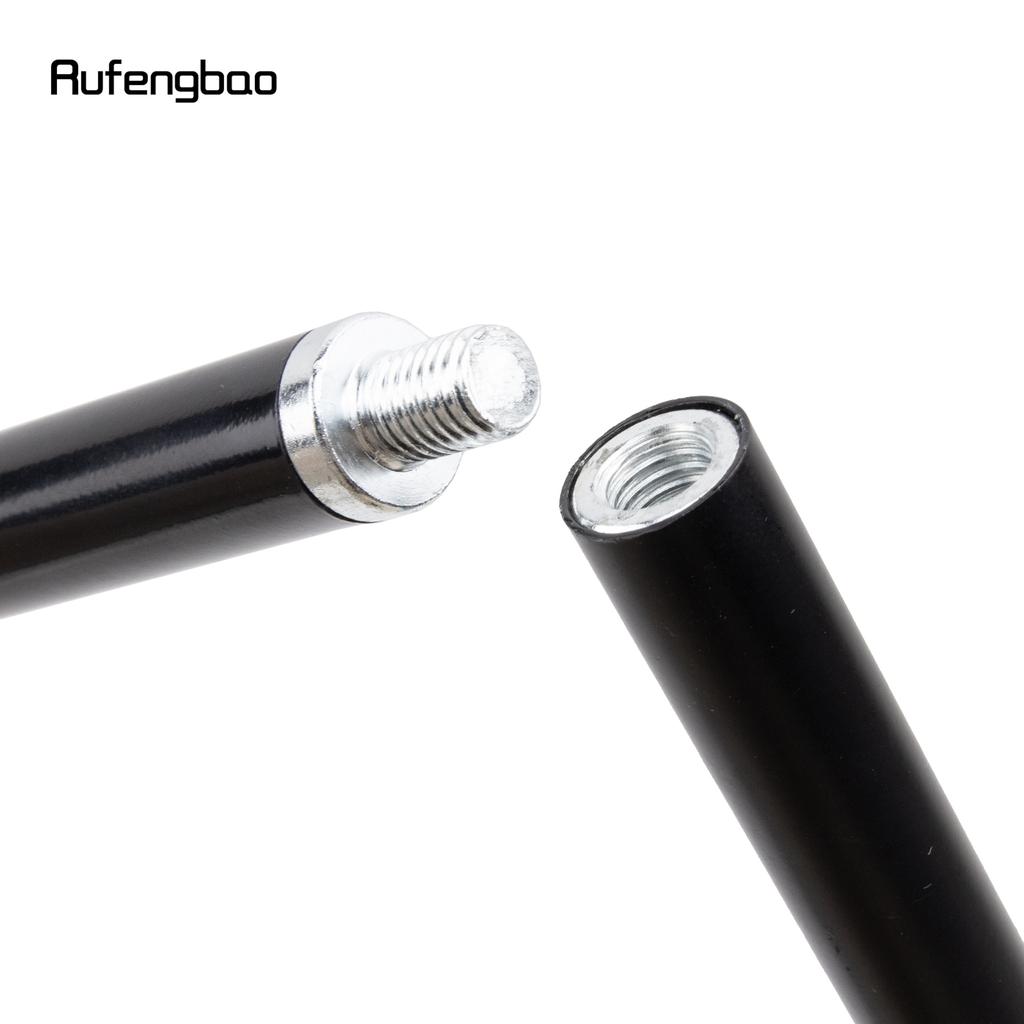 White Flower Pattern Walking Cane Fashion Decorative Walking Stick Gentleman Elegant Cosplay Cane Knob Crosier 93cm