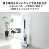 Twinbird Vacuum Cleaner Cyclone Stick Cleaner Cord Type Handy Lightweight 2WAY Powerful Free Standing White TC-EA35W