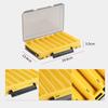 Fishing Tackle Box 14 Compartments Fishing Accessories Lure Hook Storage Case Double Sided Fishing Tool Organizer Boxes