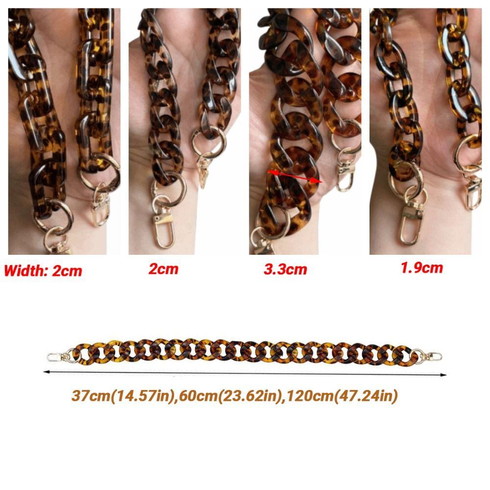 Сумка-мессенджер в стиле ретро, цепочка 37/60/120 см, аксессуары для сумки-шарма, замена для сумочки