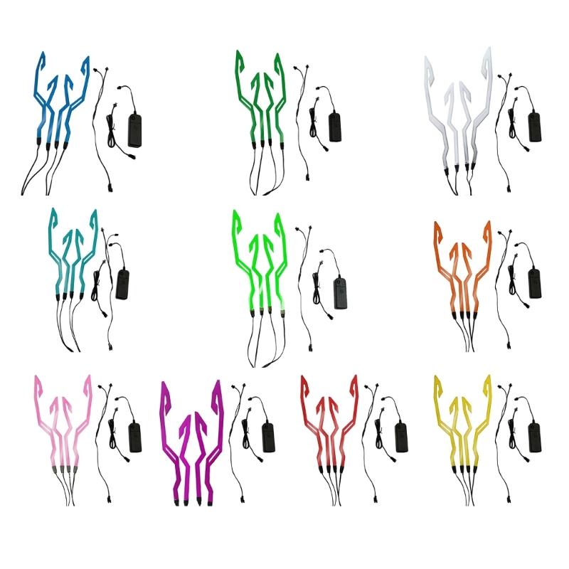 Мотоциклетный шлем световая полоса для езды на шлеме своими руками светодиодная лента 4 в 1