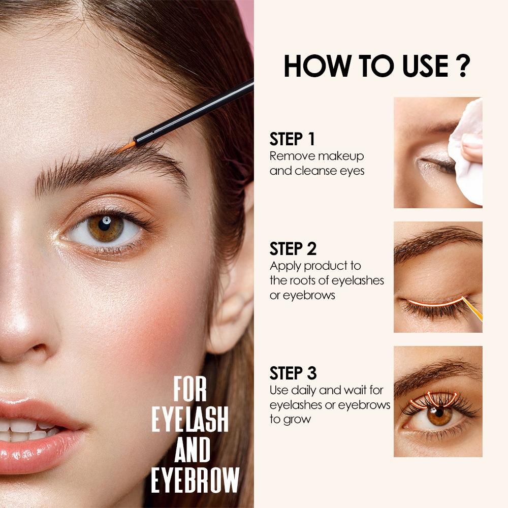JULYSTAR Сыворотка для роста ресниц Lashes That Slay Удлиняющая Утолщающая Усилитель ресниц Уход 4 шт. Подарочный набор Питательный уход за ресницами Косметический набор