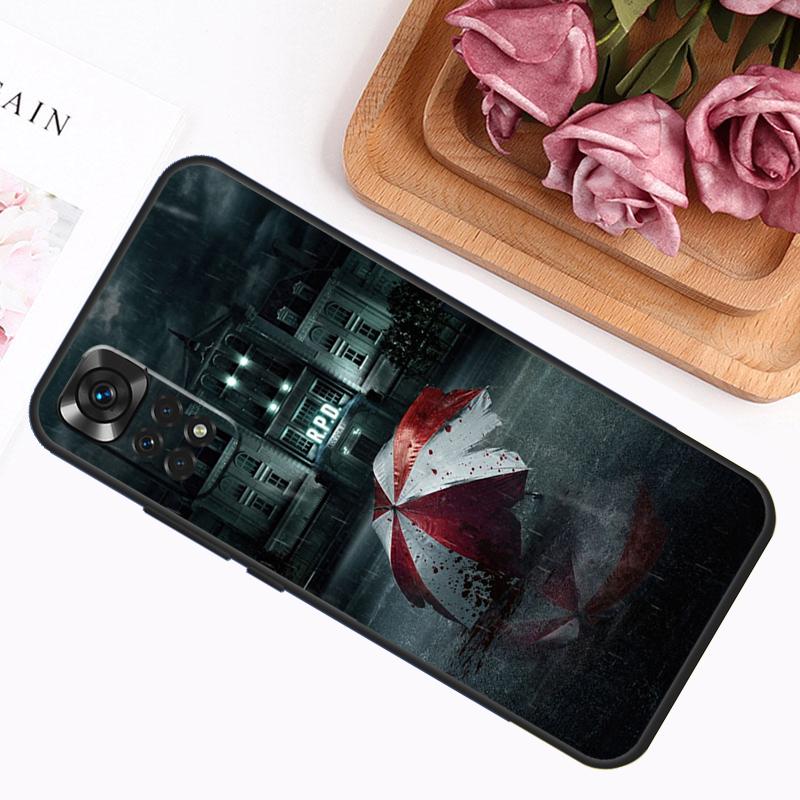 Чехол Umbrella Corporation для Xiaomi Redmi Note 12 8 9 10 11 Pro Note 12S 11S 10S 9S 9A 9C 9T 10A 10C 12C