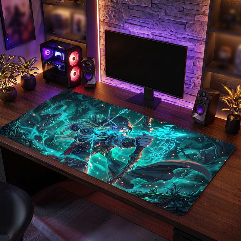 Большой коврик для мыши World of Warcraft Расширенный Мягкий коврик для стола Игровой Офисный Компьютерный Стол Декор Коврик