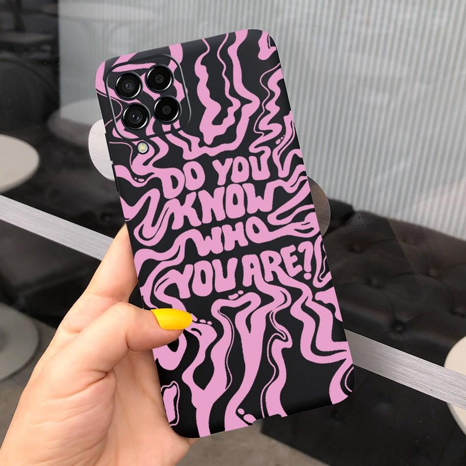 Чехол для телефона Samsung Galaxy M53 Модный Милый Рисунок Макарон Силиконовый Мягкий Чехол Для Samsung M53 M33 M22 4G 5G Задняя Крышка