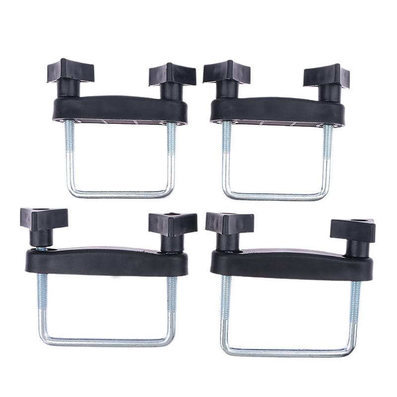 4 шт., комплект для крепления корзины багажника на крышу автомобиля, универсальные зажимы для крепления рамы багажа