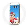 Case for Samsung Galaxy S6 Anime One Piece Luffy Christmas Day 2023