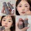 Ли Цзяци рекомендует двусторонний однотонный стик-румяна Manqian, кремовые румяна и контуринг с низкой насыщенностью для повседневного использования