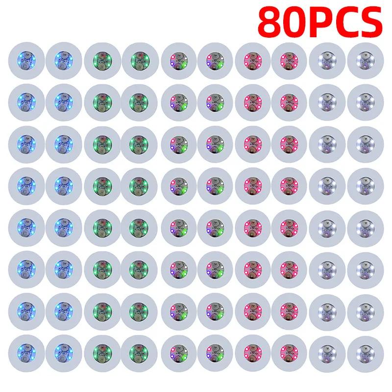 1/10/20/30 шт. светодиодные подставки под стаканы с подсветкой наклейки для бутылок ликера светящиеся чашки коврики для клубов, баров, вечеринок, автомобилей, свадебных ваз декор