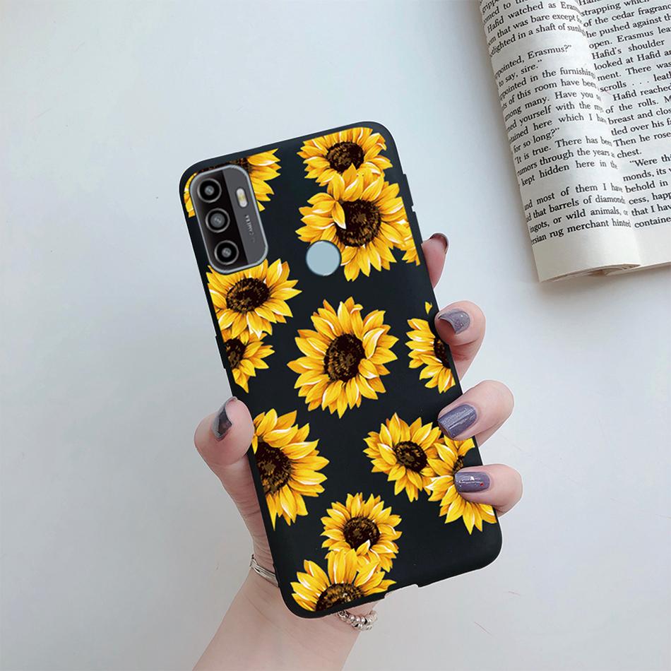 Чехол для OPPO A53S 2020 Мультяшный Coque Сердце Нарисованный Силиконовый Задняя Панель Телефона Для oppo a53s A 53s A53 s oppoa53 2020 Чехол-Ракушка