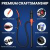 Portable Battery Powered Fuel Transfer Pump - 2.4GPM Handheld With Adjustable Flow For Gas, Diesel, Kerosene & Water