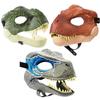 Halloween Dragon Dinosaur Mask Open Mouth Latex Horror Dinosaur Headgear Dino Mask Party Cosplay Costume Scared Mask