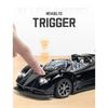 1/32 Pagani Zonda HP Barchetta Сплав Концепт Спортивный автомобиль Модель Литой Металл Гоночный Суперкар Модель Транспортного Средства Звук Свет Детский Подарок
