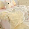 Princess Style Bedding Set Four-piece Set Breathable Comfortable Washed Sheets Quilt Cover Pillowcase