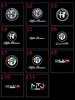 LMET5 2X LED Car Welcome Logo Light Door Projector Light For Alfa Romeo Giulia 952 Tonale Mito Stelvio 949 Spider 159 166 GT Giulietta
