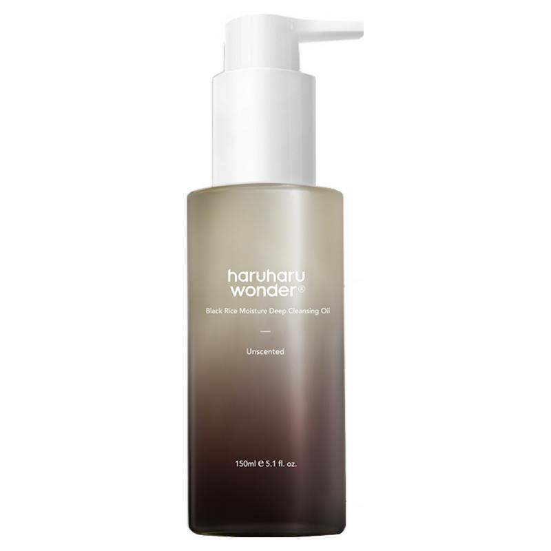 Haruharu Wonder Black Rice Moisture Deep Cleansing Oil, 150ml, 1 pcs