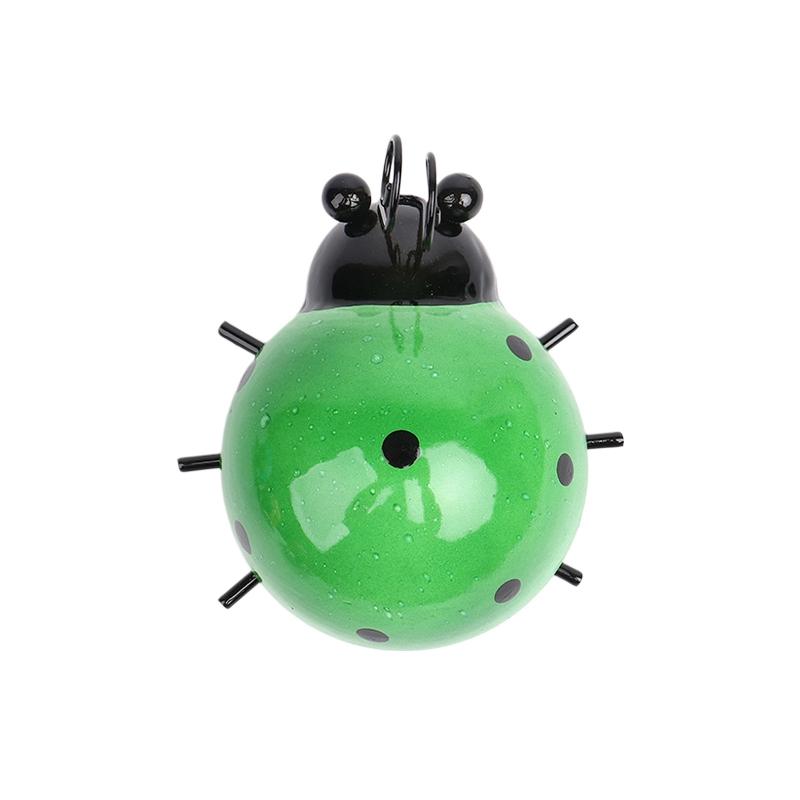 Садовая подвесная стена, симпатичная фигурка муравья, божья коровка, пчела, украшение, ретро, железная 3D-скульптура насекомых, искусство, украшение для дома, орнамент