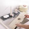 Water-draining Pad, Wavy Suction Cup, Silicone Faucet, Kitchen Sink, Storage Pad, Washbasin Leak-proof