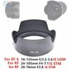 Lens Hood replace EW-73D EW73D for Canon EF-S 18-135mm f/3.5-5.6 IS USM / RF 28-70mm F2.8 / RF 24-105mm F4-7.1 IS STM