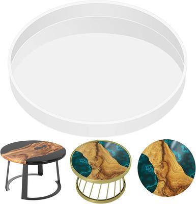 60 см Океан Эпоксидная Река Стол Силиконовая Форма – Крупногабаритная круглая и прямоугольная смоляная литейная форма для столешниц и украшений