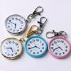 New Tiny Cute Quartz Pocket Watch with Keyring Men Women Quartz Watch for Nurses Doctors Students Minimalist Watches Child Gift