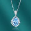 BELLA BOX Drop Shaped Pendant Necklace Multiple Colour Fashion Wedding Engagement Jewelry