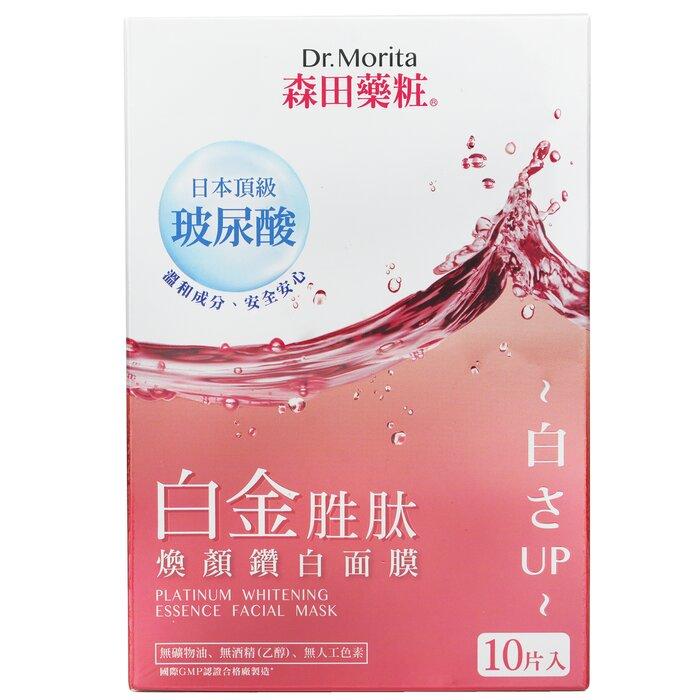 Dr. Morita Платиновая отбеливающая эссенция тканевая маска для лица