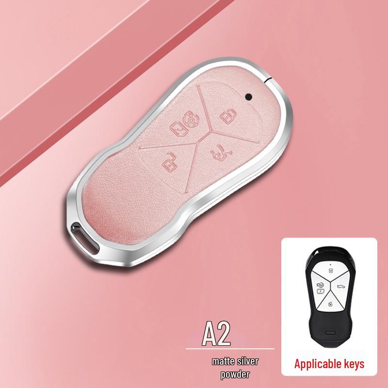 Compatible with XPeng P7i, G6, G9, P5, G3i key case - Premium Protective Shell with Buckle.