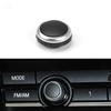 Car Interior Icon-Free Radio Knob for BMW 5/6/7 Series F02 F06 F07 F18 X5 F15 X6 F16 Auto Audio Control Button OE 63139328426-1