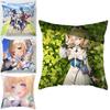 Vibrant Genshin Impact Back Support Pillow Case For Stylish Home Interiors