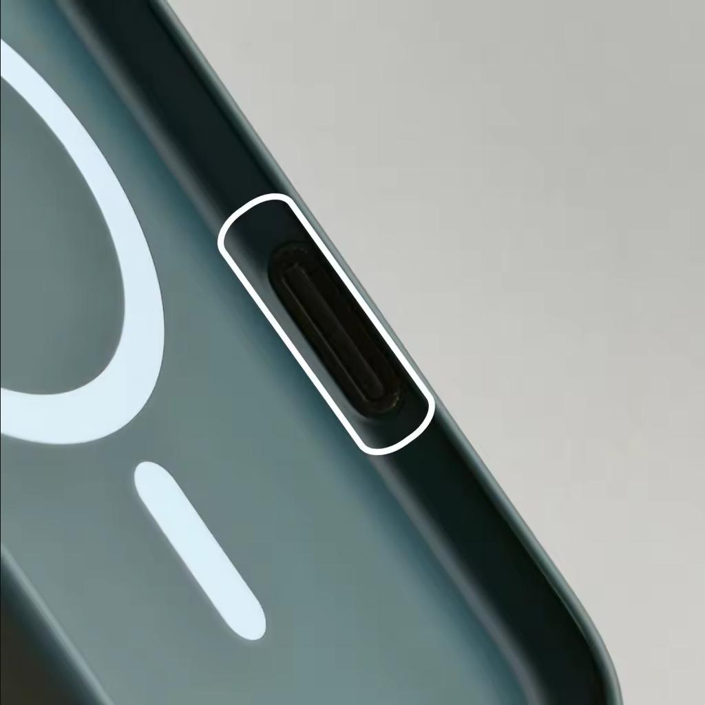 Luxury Geometric Dot Matrix for Magsafe Case for iPhone 17 16 15 Pro Max Matte Magnetic Cover With Touch Control Camera Button