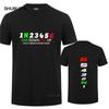 2024 New Fashion Biker 1n23456 Motorcycle Cotton T Shirt Unisex Teeshirt Race Tshirt Moto Double Side Tee Unisex
