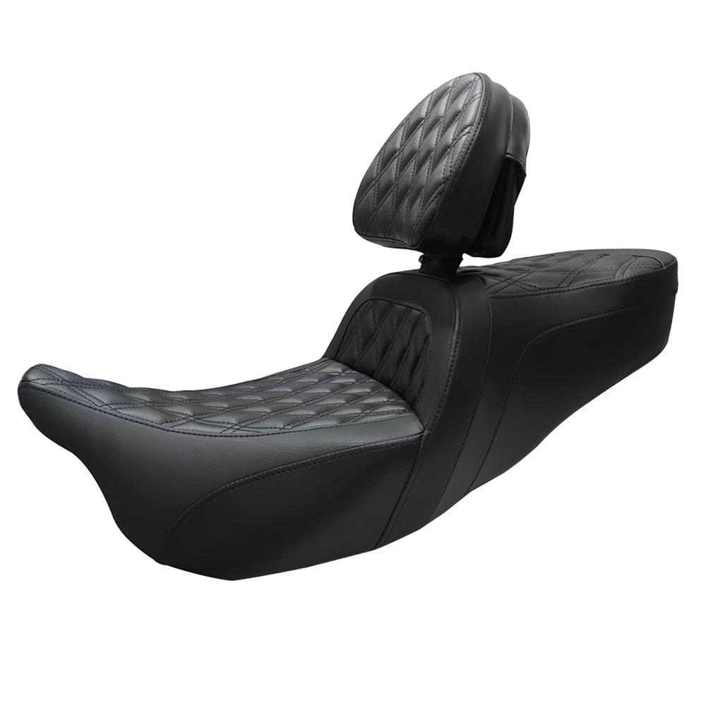 Harley 08-23 Road/Street Glide Road King Seat Cushion with Backrest