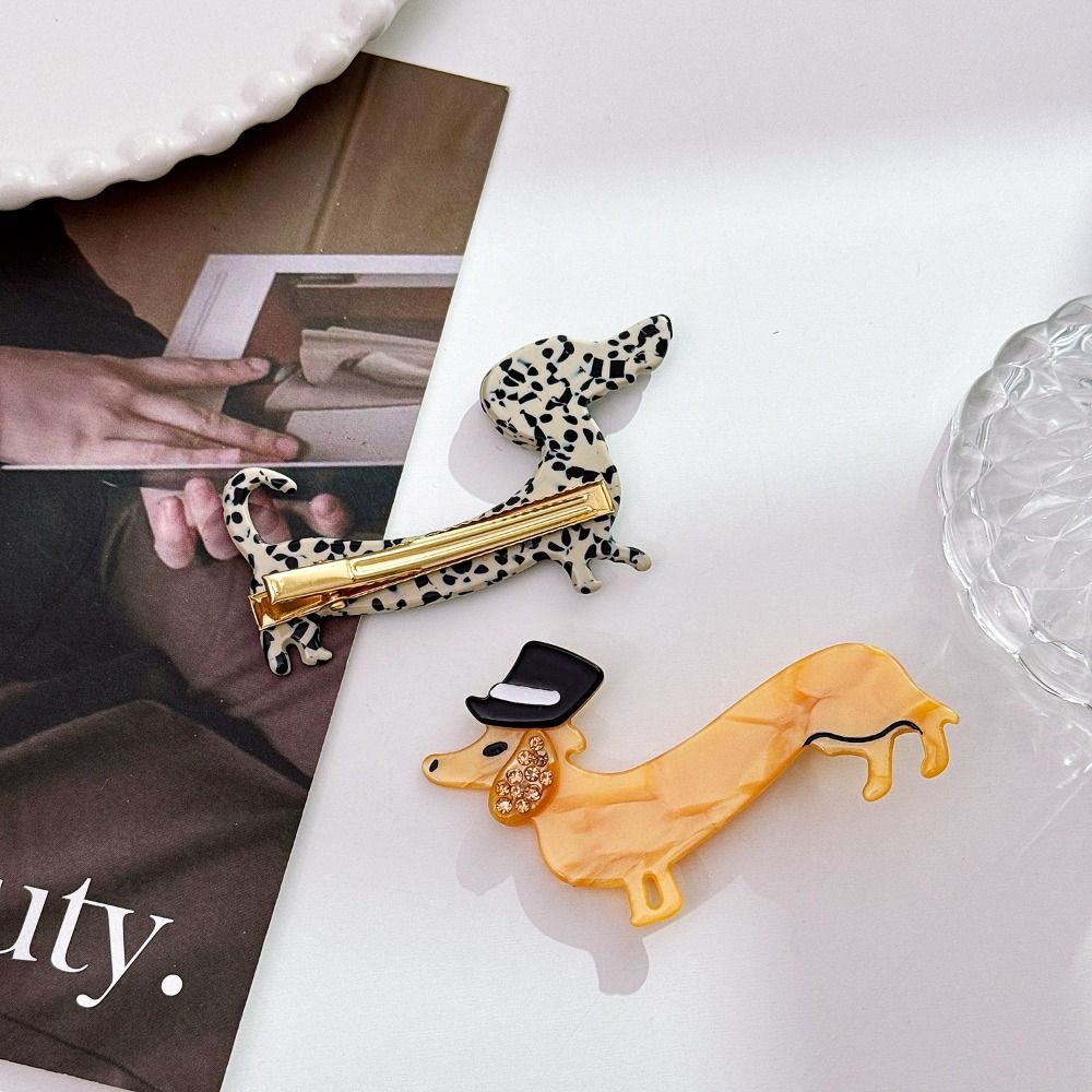 Side Clips Cartoon Hairpin Korean Style Lovely Barrettes Creative Cute Duckbill Clip Party