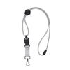 Heavy-Duty Hexagonal Adjustable Metal Hook Round Rope Strap Safety Buckle Removable Buckle Hanging Neck Employee Business Card Holder