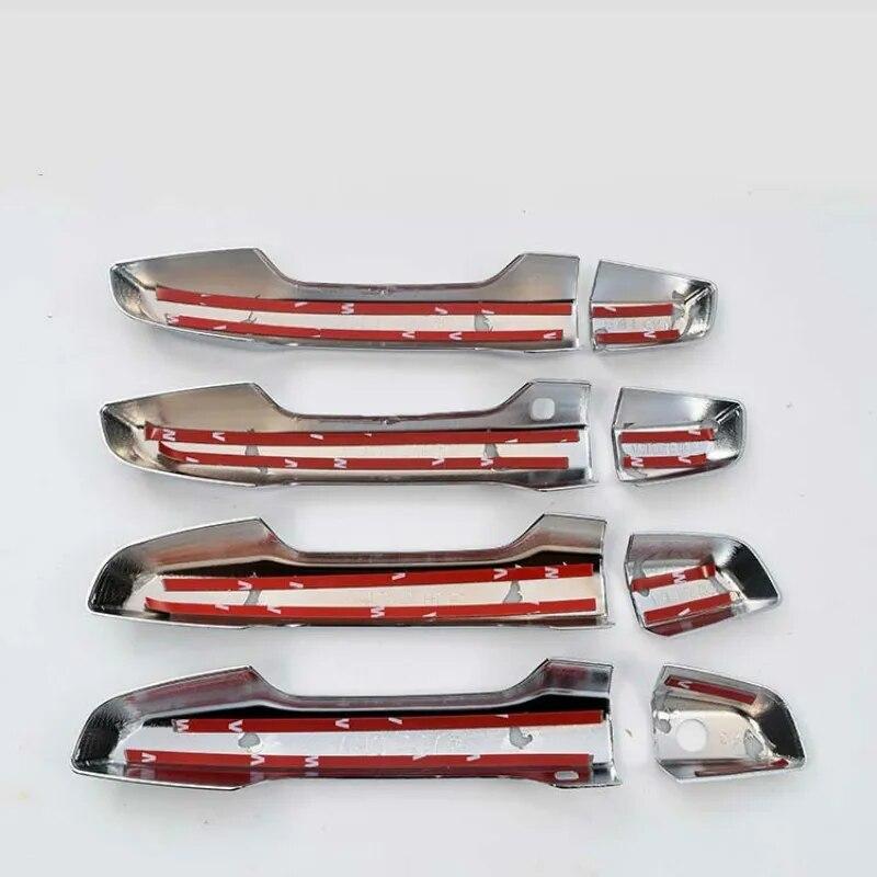 FUNDUOO For Honda CR-V CRV 2017 2018 New Chrome Door Handle Covers Trim Overlay Car Styling Accessories