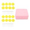 16 Set Duvet Pins Clips Duvet Cover Pins Reusable Quilt Fixator with One Key Unlock for Duvet Quilt Cushions Curtains