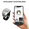 Smart Digital Tasbih Counter Ring 5 Digit Prayer Zikr Rings with 99999 Count with Magnetic Wireless Charging Dock