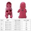 Lightweight Pet Raincoats Waterproof Jumpsuit Raincoat Dog Raincoat  for Small Medium Dogs