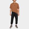 Jordan 23 Engineered Basketball Print Crew Neck T-Shirt Men Tops Granite-Brown DC9769-204