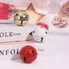 Рождественские колокольчики «Jingle Bells» из металла с вырезанными звездочками — винтажная поделка для украшения елки и окон.