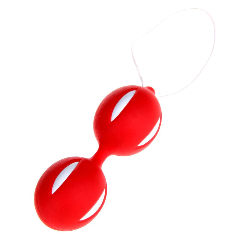 Candiway No Vibrator Safe Silicone Tighten Vaginal Shrinking Ball Exercise Machine Intimate Goods Sex Toys For Women