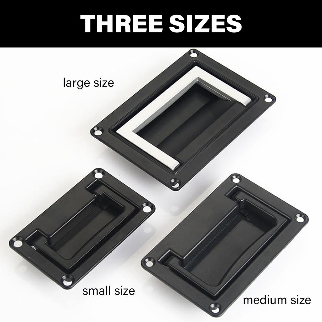 Складная ручка из цинкового сплава, утопленная ручка, современная мебельная ручка, фурнитура для кухонных шкафов, дверная ручка, прочная