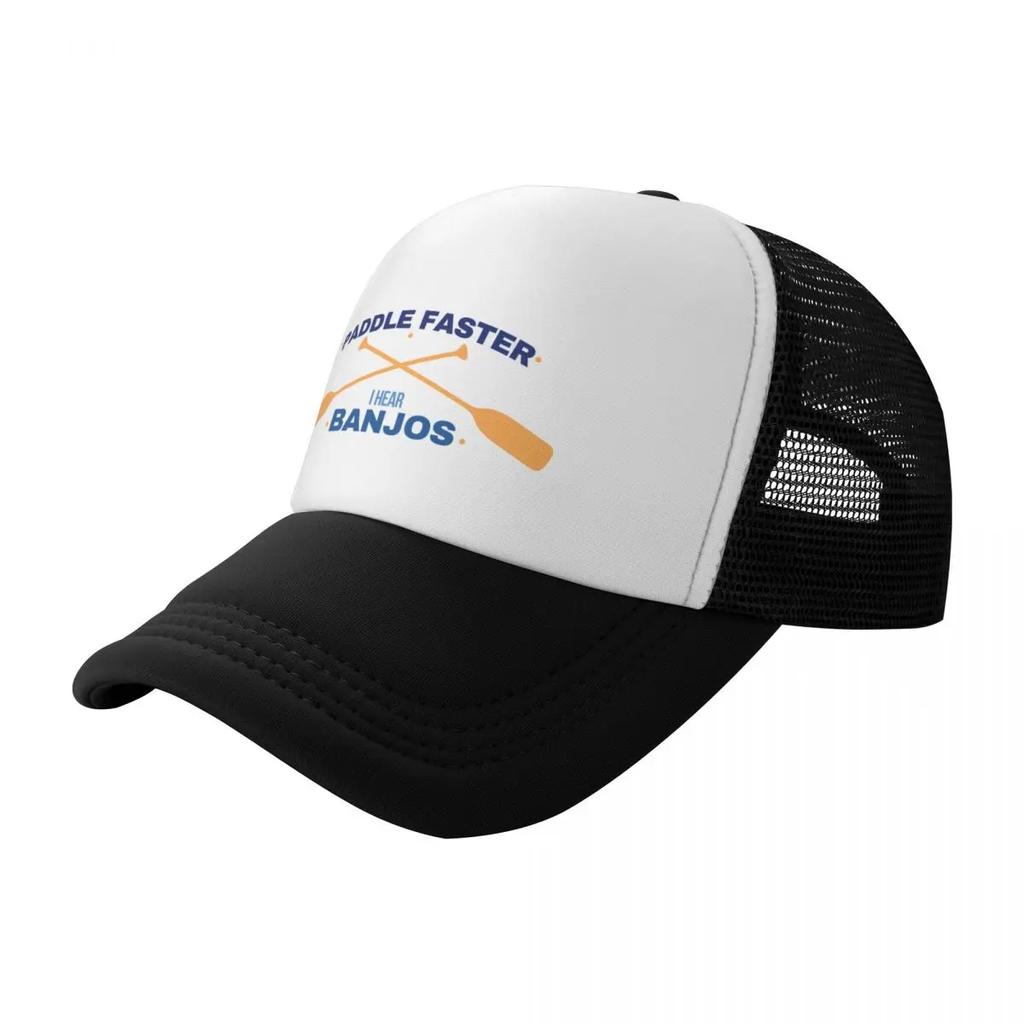 Paddle Faster I Hear Banjos Baseball Cap Sunhat Fashion Beach Golf Male Womens